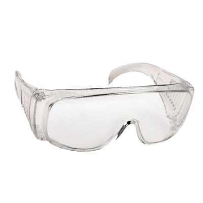 Очки DEXX защитные, поликарбонатная монолинза с боковой вентиляцией, прозрачные - фото 32588