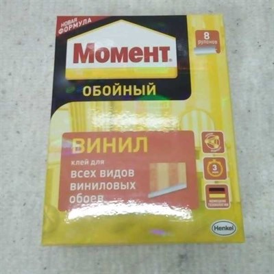 Клей обойный МОМЕНТ Винил 250г - фото 7299