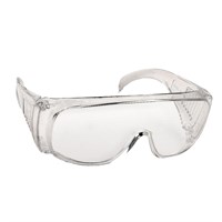 Очки DEXX защитные, поликарбонатная монолинза с боковой вентиляцией, прозрачные