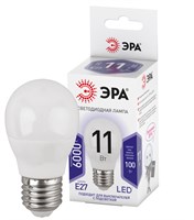 Лампа светодиодная  ЭРА LED  smd P45-11w-860-E27 Б0032991																																							 9557